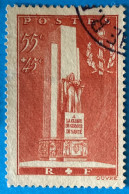 France 1938 : Pour L'érection Du Monument à La Gloire Du Service De Santé Militaire à Lyon N°395 Oblitéré - Oblitérés