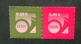 Estonia 2011 - Post Horn - Self Adhesive Stamps. - Estland