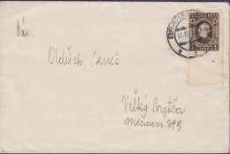 1939. SLOVENSKO Andrej Hlinka 3 KORUNY On Cover Cancelled BRATISLAVA 17.IX.39.   (Michel 42) - JF441416 - Covers & Documents