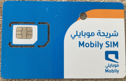 Saudi Arabia KSA Mobily Mobile Télécom GSM SIM UNC Rare 2G 3G 4G 5G Nano Standard Large - Saudi Arabia