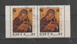 France :  2004 Croix Rouge   N° 3717 Paire De Carnet Obl. - Gebraucht