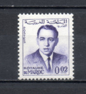 MAROC N°  436    NEUF SANS CHARNIERE  COTE 0.30€     ROI HASSAN - Maroc (1956-...)