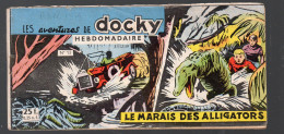BD  / LES AVENTURES DE DOCKY N°13  1959  Le Marais Des Alligarors    (PPP47356 / 13) - Otros & Sin Clasificación