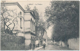 CPA 9 X 14 Haute Saône GRAY Le Théâtre - Gray