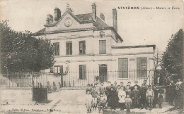 02 - AISNE - VIVIERES - Mairie Et école - 10414 - Sonstige & Ohne Zuordnung