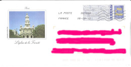 Pap ENTIER POSTAL STATIONERY GANZSACHE PARIS EGLISE TRINITE ARCHITECTURE CHURCH KIRCHE 28768A - Churches & Cathedrals