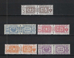 ITALIE Taxe Ca. 1914-39: Lot De Neufs* - Paketmarken