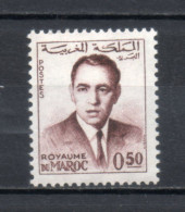 MAROC N°  442    NEUF SANS CHARNIERE  COTE 1.10€     ROI HASSAN - Marokko (1956-...)