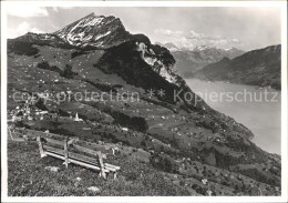 11646056 Amden SG Panorama Mit Leistkamm Und Walensee Betlis - Other & Unclassified