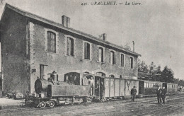 81 GRAULHET LA GARE REPRO - Graulhet