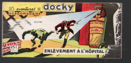 BD  / LES AVENTURES DE DOCKY N°24   1960 Enlevement à L'hopital    (PPP47356 / 24) - Autres & Non Classés