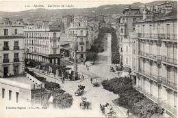 ALGERIE - ALGER - 122 - Carrefour De L'Agha - Collection Régence A. L. édit. Alger (Leroux) - - Algeri