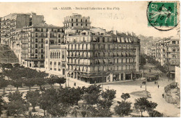 ALGERIE - ALGER - 128 - Boulevard Laferrière Et Rue D'Isly - Collection Régence E. L. édit. Alger (Leroux) - - Algiers