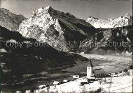 11645949 Amden SG Kirche Panorama Blick Zu Glarneralpen Walensee Betlis - Altri & Non Classificati