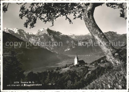 11645937 Amden SG Panorama Mit Glarner Und Waeggitaler Alpen Kirche Betlis - Altri & Non Classificati