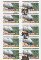 D,Bund Mi.Nr. Folienblatt 20 Harzer Schmalspurbahn, Selbstkl. (mit 10x 2916) - Other & Unclassified