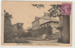 30 DEPT 46 : édit. Rivière Bureau N° 9222 : Cressensac La Mairie Et L'école Des Garçons - Autres & Non Classés