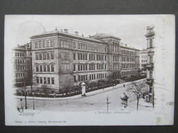 AK LEIPZIG Nordstrasse Realschule 1908 /// D*59539 - Leipzig