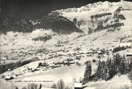 11645917 Amden SG Winterpanorama Mit Mattstock Alpstein Betlis - Autres & Non Classés