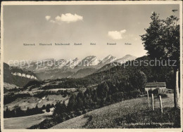 11645890 Wildhaus SG Panorama Obertoggenburg Mit Churfirsten Appenzeller Alpen W - Sonstige & Ohne Zuordnung