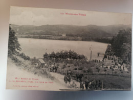 La Montagne Noire - Bassin Et Digue De St Ferreol  Un Jour De Fete - Saint Ferreol