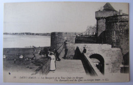 FRANCE - ILLE ET VILAINE - SAINT-MALO - Les Remparts Et La Tour Quic-en-Grogne - Saint Malo