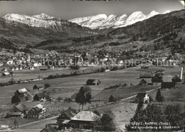 11645855 Ebnat-Kappel Gesamtansicht Mit Schindelberg Und Churfirsten Ebnat-Kappe - Autres & Non Classés