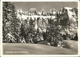 11645821 Flums Flumserberg Winterimpressionen Mit Blick Auf Churfirsten Appenzel - Sonstige & Ohne Zuordnung