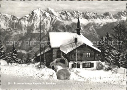 11645809 Flums Flumserberg Kapelle St. Bernhard Alpenpanorama Flums - Autres & Non Classés