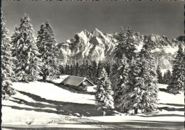 11645805 Flums Berghaus Flumserberg Blick Auf Sichelkamm Winterpanorama Flums - Altri & Non Classificati