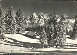 11645799 Flums Berghaus Flumserberg Blick Auf Sichelkamm Winterpanorama Flums - Sonstige & Ohne Zuordnung