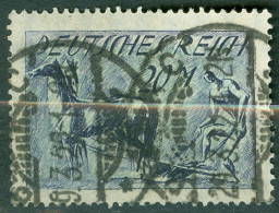 Allemagne   Michel  176 B  Ob  Quasi TB   Geprüft  - Used Stamps