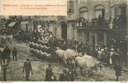 CPA Gisors-Cavalcade En L'honneur Du Millénaire Normand-Le Char De L'agriculture-8   L1074 - Gisors