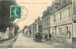 CPA Le Goulet-Une Vue Sur La Route De Paris-Timbre      L1066 - Sonstige & Ohne Zuordnung