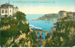 CPA Monte Carlo-Le Ravin De Sainte Dévote      L1065 - Monte-Carlo