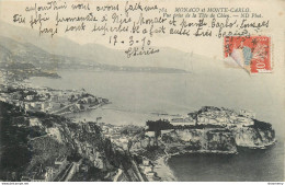 CPA Monaco Et Monte Carlo-Vue Prise De La Tête De Chien-Timbre      L1065 - Monte-Carlo