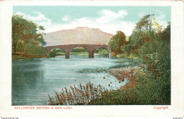 CPA Stirling-Callander Bridge And Ben Ledi    L1063 - Stirlingshire