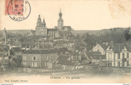 CPA Evreux-Vue Générale-Timbre   L1062 - Evreux