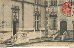 CPA Evreux-Palais Episcopal-Timbre   L1062 - Evreux