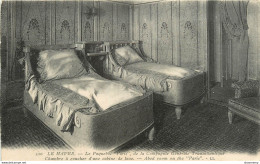 CPA Le Havre-Le Paquebot Paris-Chambre à Coucher D'une Cabine De Luxe   L1061 - Non Classés