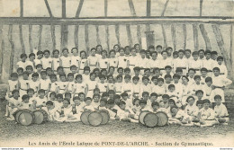 CPA Les Amis De L'école Laïque De Pont De L'Arche-Section Gymnastique   L1059 - Altri & Non Classificati