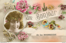 CPA Un Bonjour De La Boissière    L1052 - Sonstige & Ohne Zuordnung
