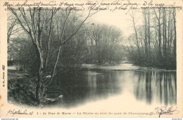 CPA Le Tour De Marne-La Marne En Aval Du Pont De Champigny-Timbre    L1047 - Other & Unclassified