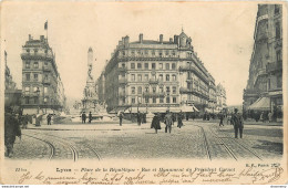 CPA Lyon-Place De La République    L1104 - Sonstige & Ohne Zuordnung