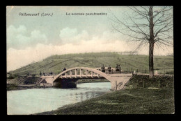 57 - PETTONCOURT - LE NOUVEAU PONT-FRONTIERE - CARTE COLORISEE - Sonstige & Ohne Zuordnung