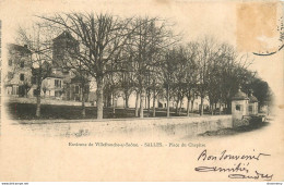 CPA Villefranche Sur Saône-Salles-Place Du Chapitre      L1101 - Villefranche-sur-Saone