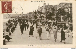 CPA Nice-Promenade Des Anglais-Timbre         L1102 - Autres & Non Classés