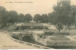 CPA Nîmes-Vue Générale De La Fontaine-Timbre          L1102 - Nîmes