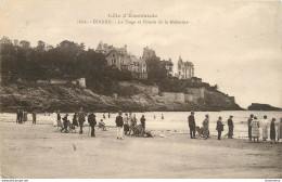 CPA Dinard-La Plage Et Pointe De La Malouine      L1100 - Dinard