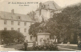 CPA Ecole Militaire De Saint Cyr-Cour Rivoli    L1094 - St. Cyr L'Ecole